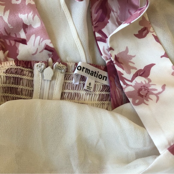 Reformation Earl Silk Dress - Christa - Picture 5 of 8